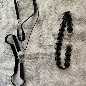 3/$20 Black Choker Bundle